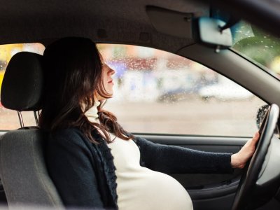Вождение за рулём будучи беременной